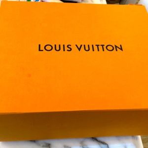 Authentic large Louis Vuitton box